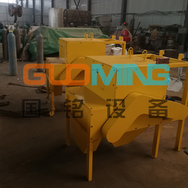 Permanent magnet strong magnetic roller magnetic separator to be delivered