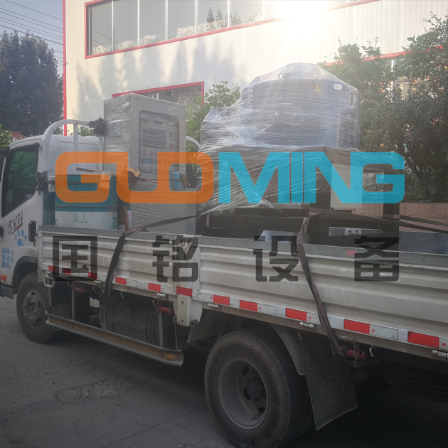 Delivery of special iron remover for zinc oxide
